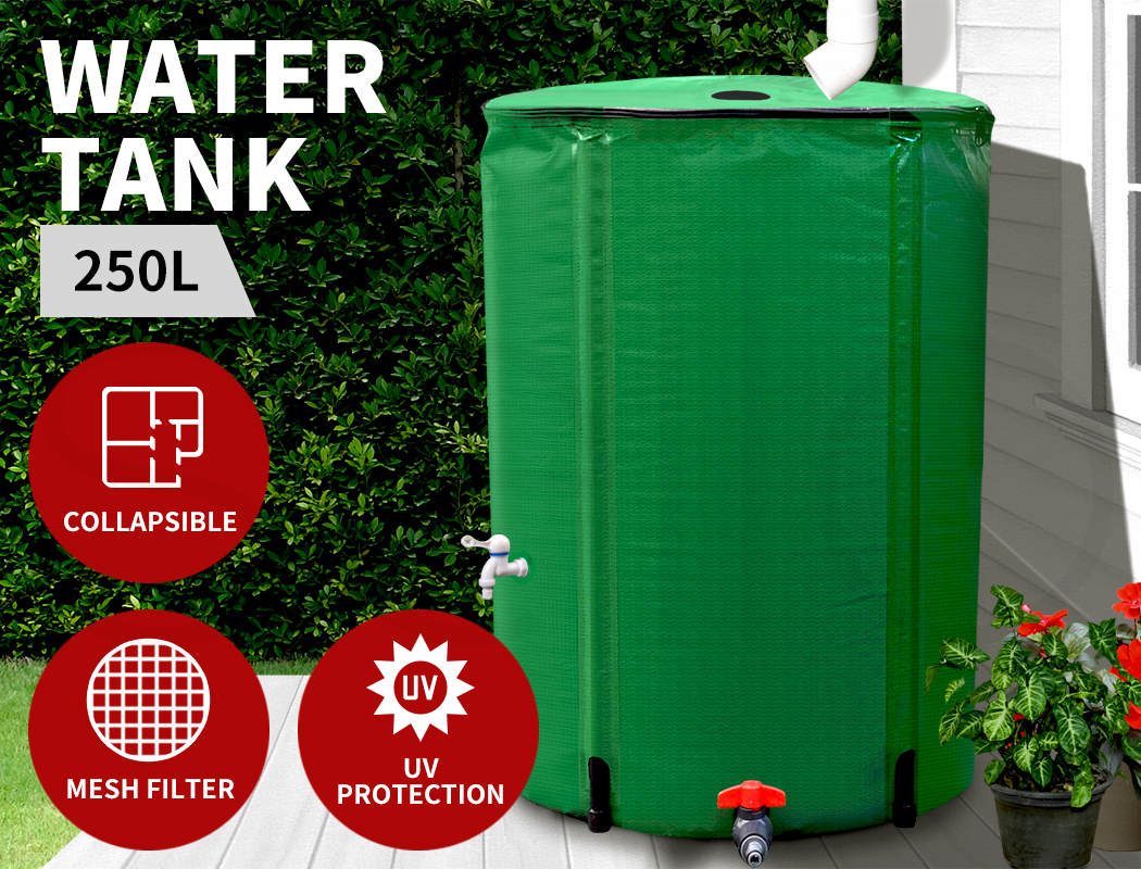 Water Tank Rain Storage Tanks Collapsible Camping Caravan Hydroponic